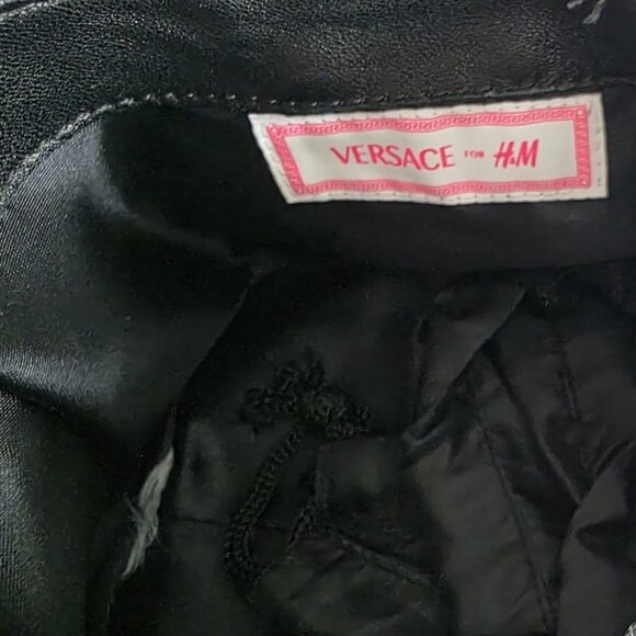 Versace H&M Black Mini Studded Bag. Good Condition - Picture 11 of 15